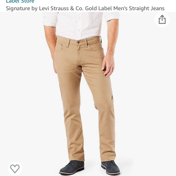 Signature Levi Strauss Gold Mens Jeans 29W 30LSOLD - Picture 8 of 10